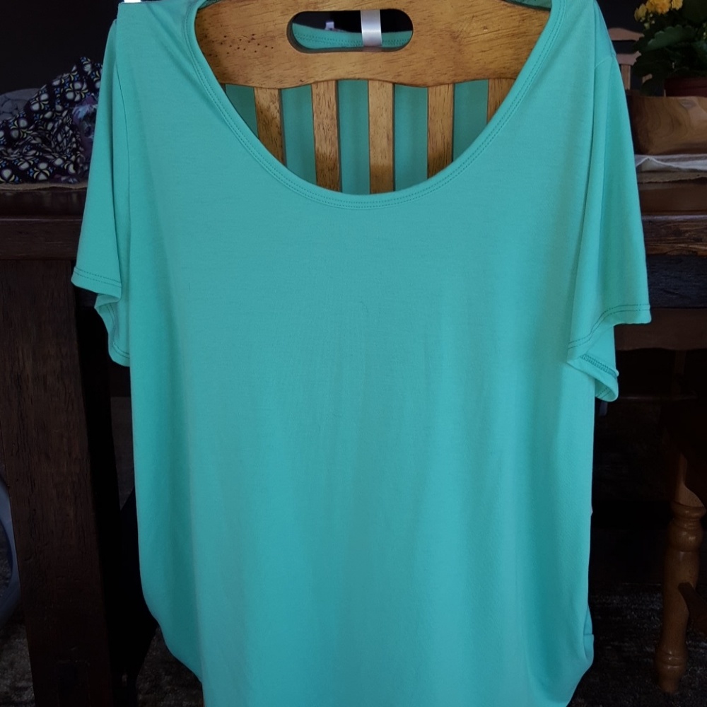 Lularoe Classic T 3XL mint green